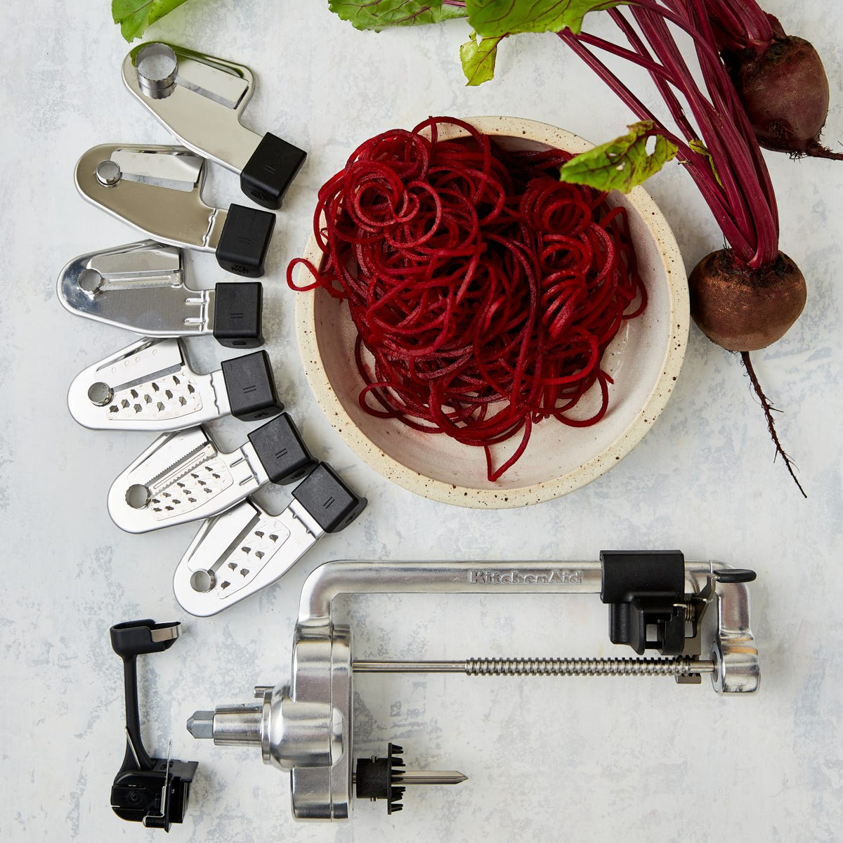7 Blade Spiraliser Plus With L Core