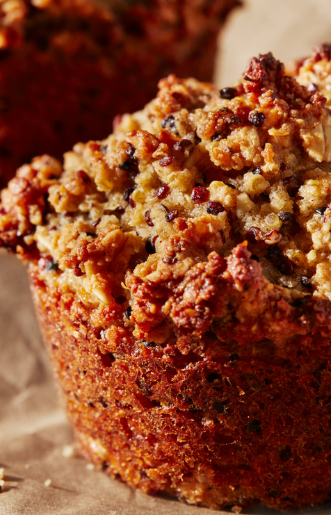 Gluten free quinoa power muffins