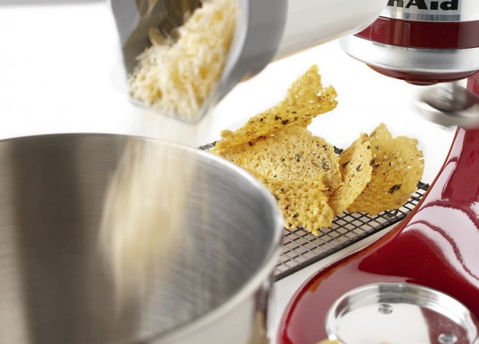 Parmesan chilli 'kick' tuile wafers