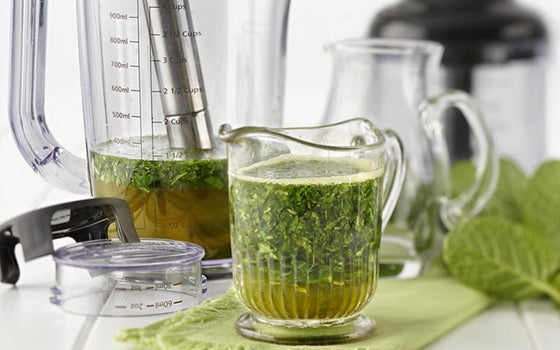 Fresh mint sauce