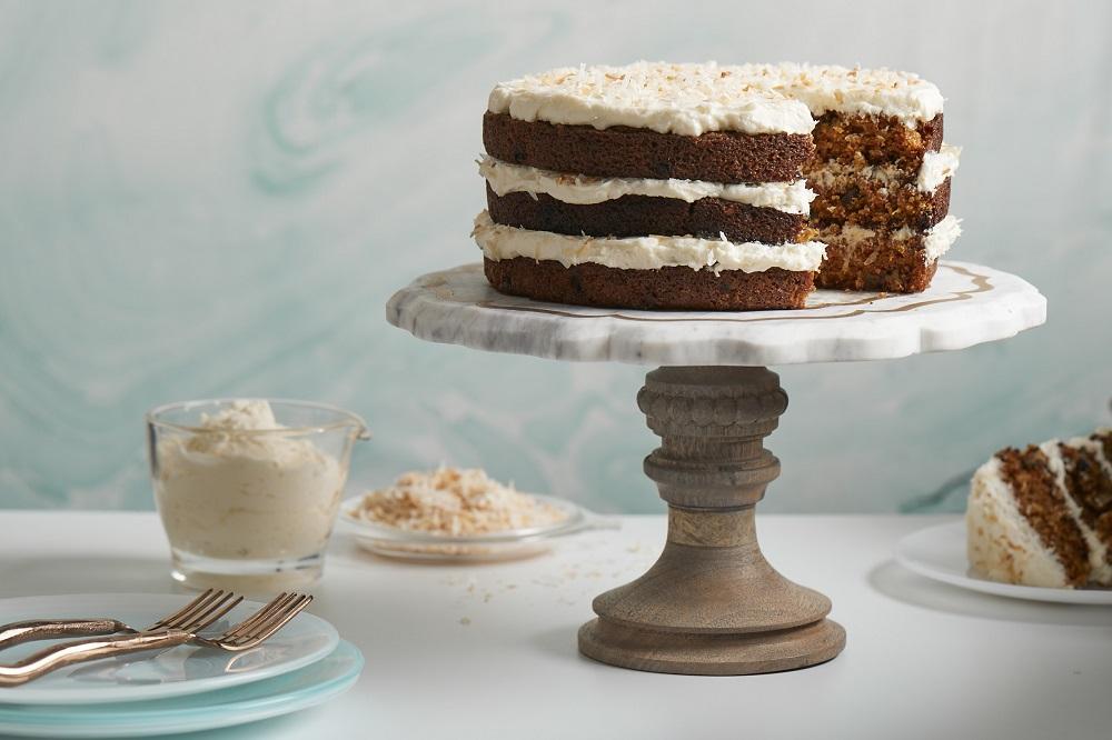 Three-Layer Carrot Cake with Cream Cheese Frosting