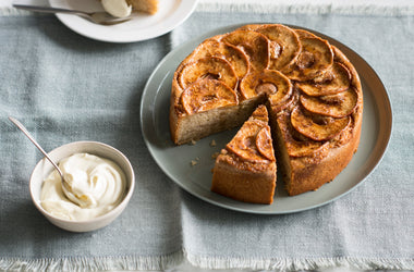 Cinnamon Maple Apple Cake by Anneka Manning