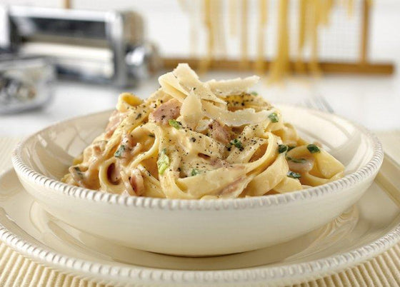 Fettuccine alla carbonara