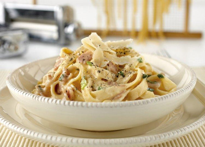 Fettuccine alla carbonara