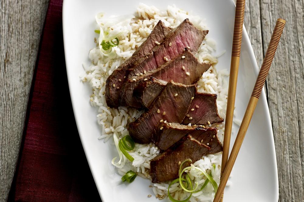 Fragrant Beef with Garlic Sauce