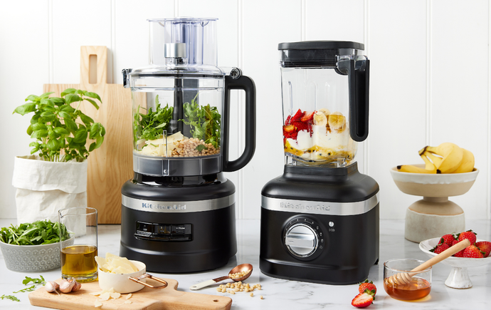 Hummus, nut butter & thick mixtures: is a KitchenAid blender or food processor better?