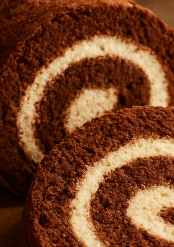 Chocolate roulade