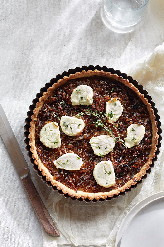 Caramelized Onion and Goat Cheese Tart