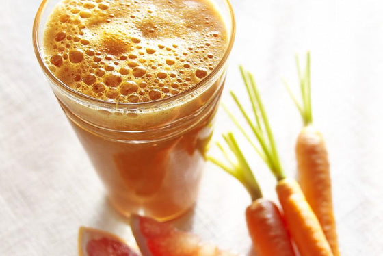 Spicy citrus carrot juice