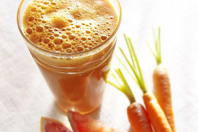 Spicy citrus carrot juice