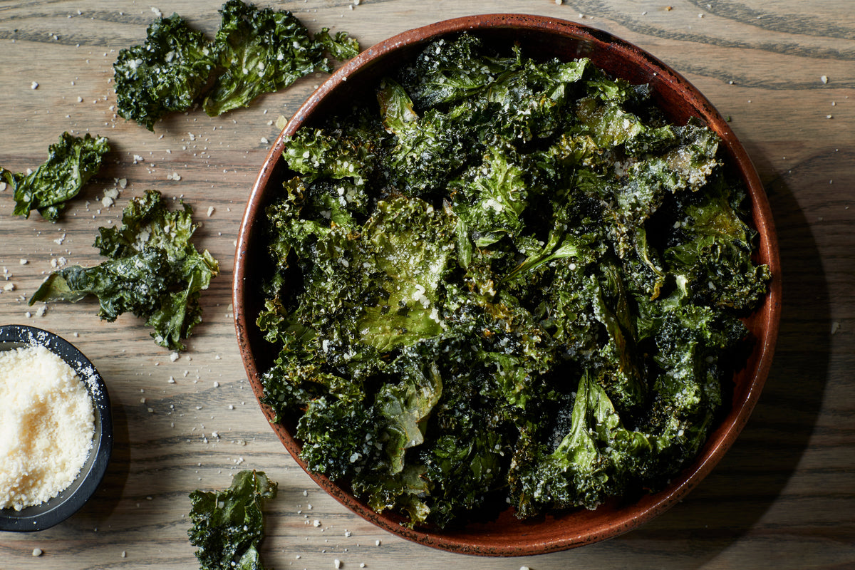 Cheesy Kale Chips | KitchenAid New Zealand