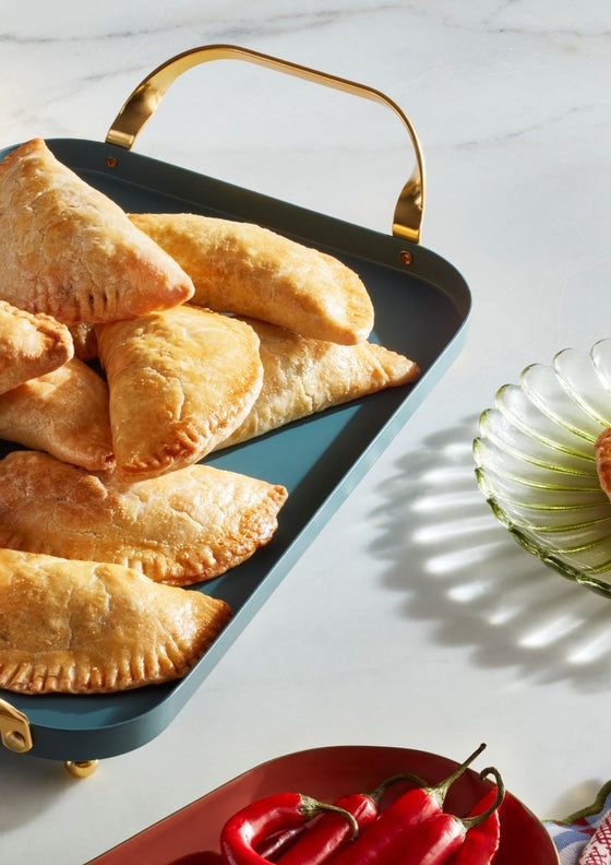 Hibiscus empanadas