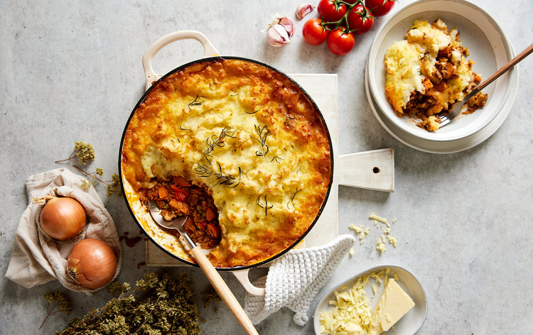 Rustic shepherds pie