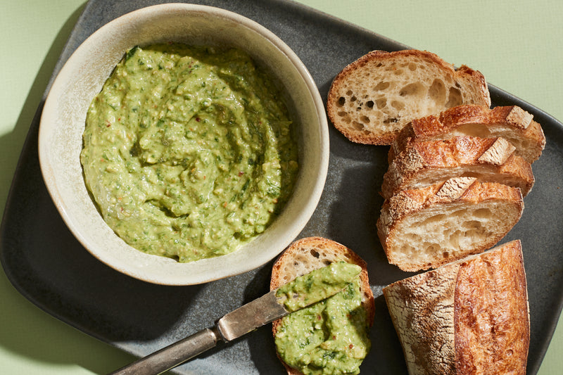Arugula and Spinach Spread