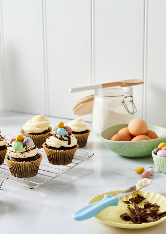 Chocolate Easter cupcakes