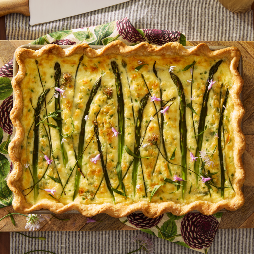 Blossom Design Series | Asparagus thyme tart