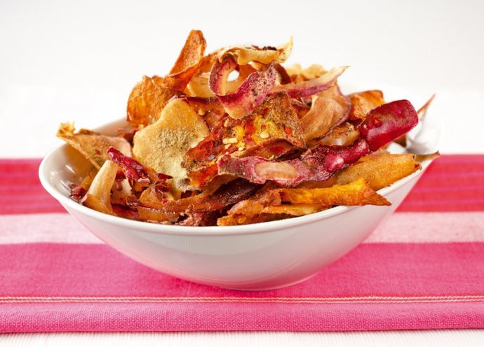 Funky vegetable chips