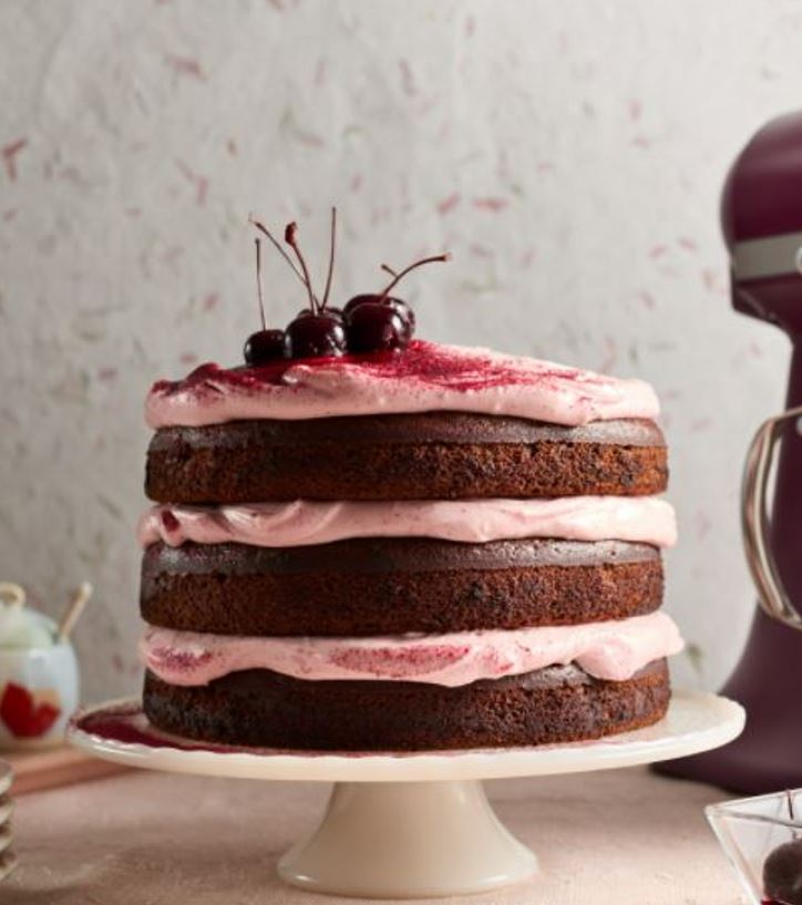Double choc beetroot cake