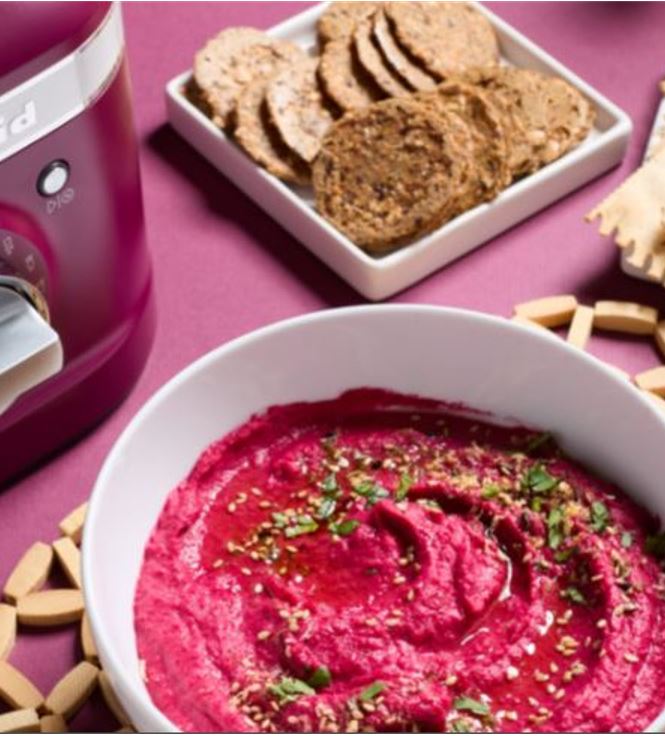 Zesty roasted beetroot hummus KitchenAid New Zealand
