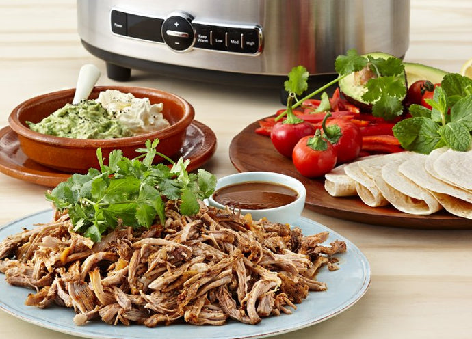 Spanish style pulled pork