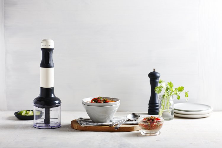 Roasted Red Pepper and Pumpkin Soup with Zingy Salsa