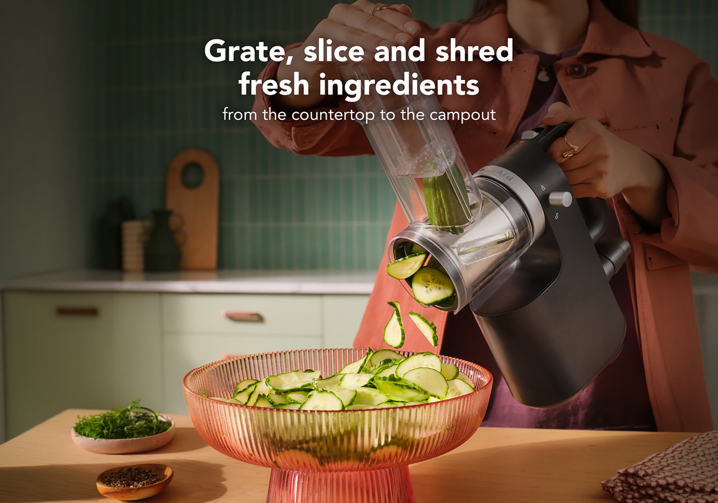 Go Cordless Grater Slicer Shredder