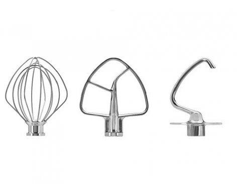 Stainless Steel 3-Piece Beater Set for Tilt Head Stand Mixer KSM5TH3P