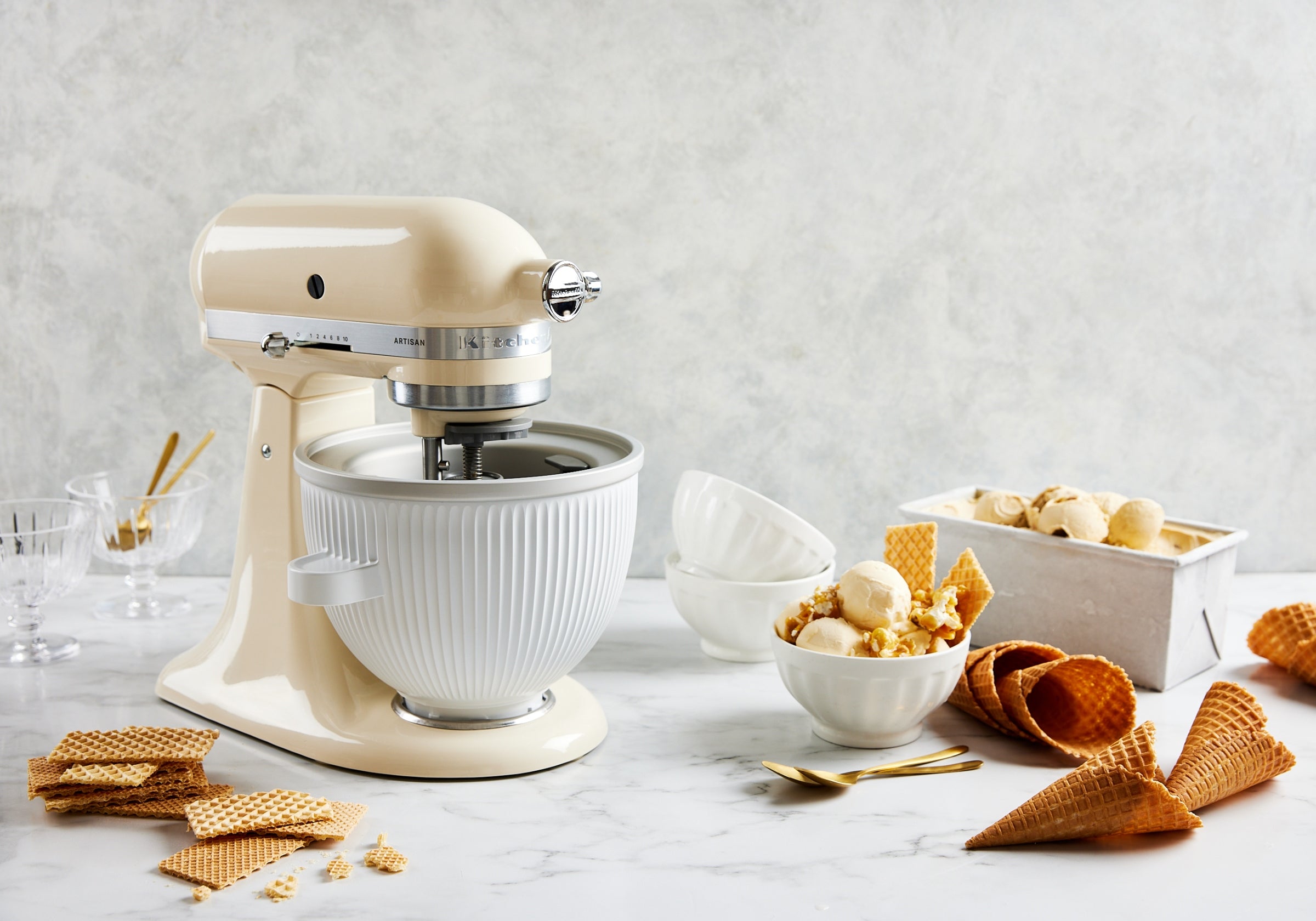 Ice Cream Bowl Attachment for Stand Mixer 5KSMICM