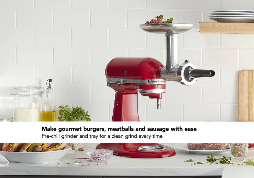 Artisan Tilt-Head Stand Mixer KSM192 + Metal Food Grinder Bundle