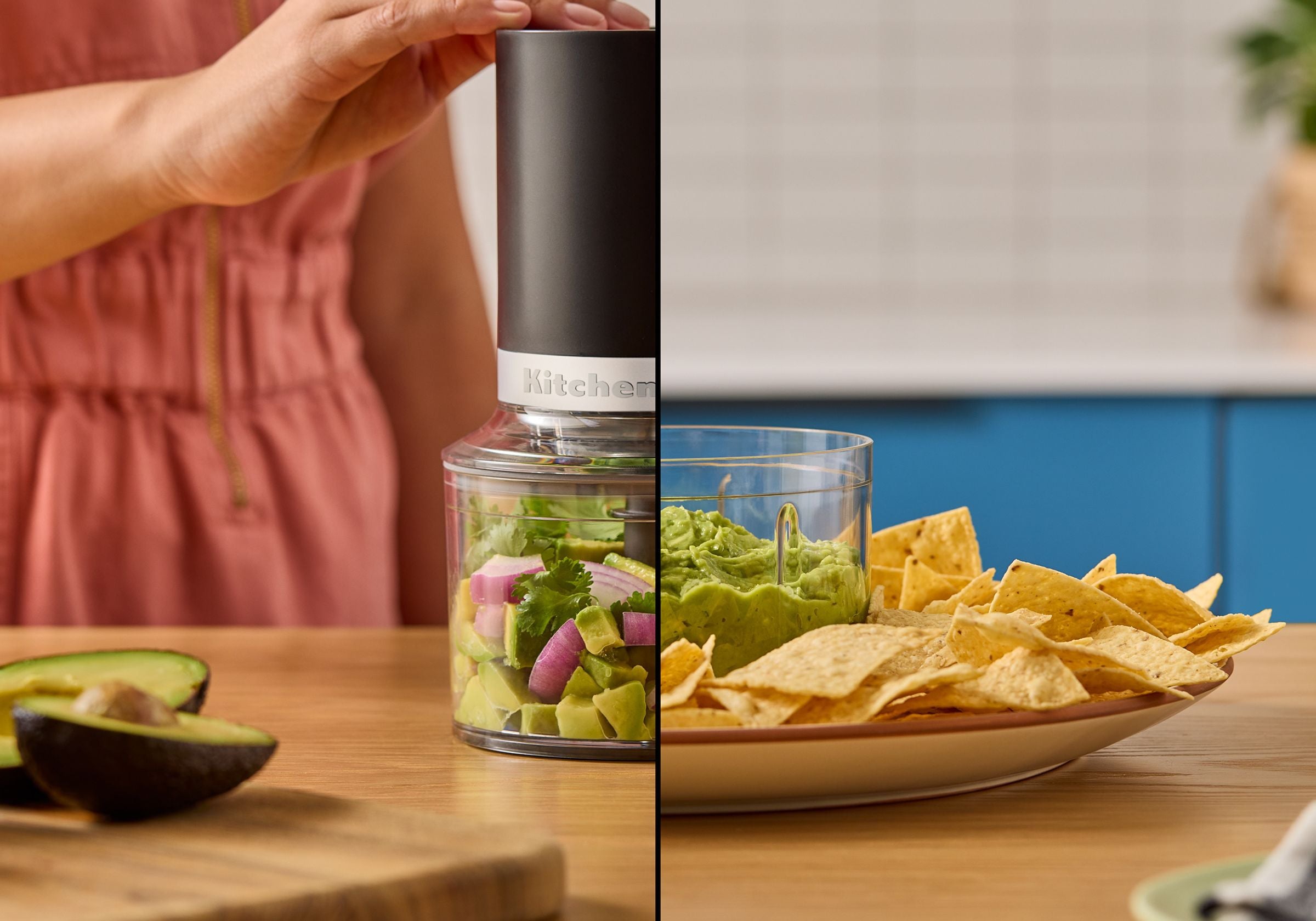 Cordless Go Top Down Chopper Bowl + Lid