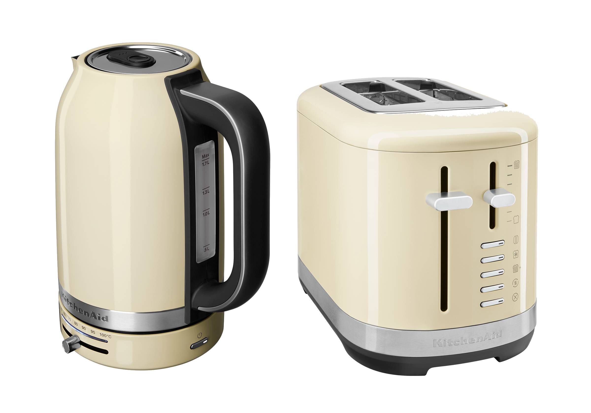 Instant Variable 1.7L Variable Temperature Electric Kettle KEK1701 + 2 Slice Toaster KM ...