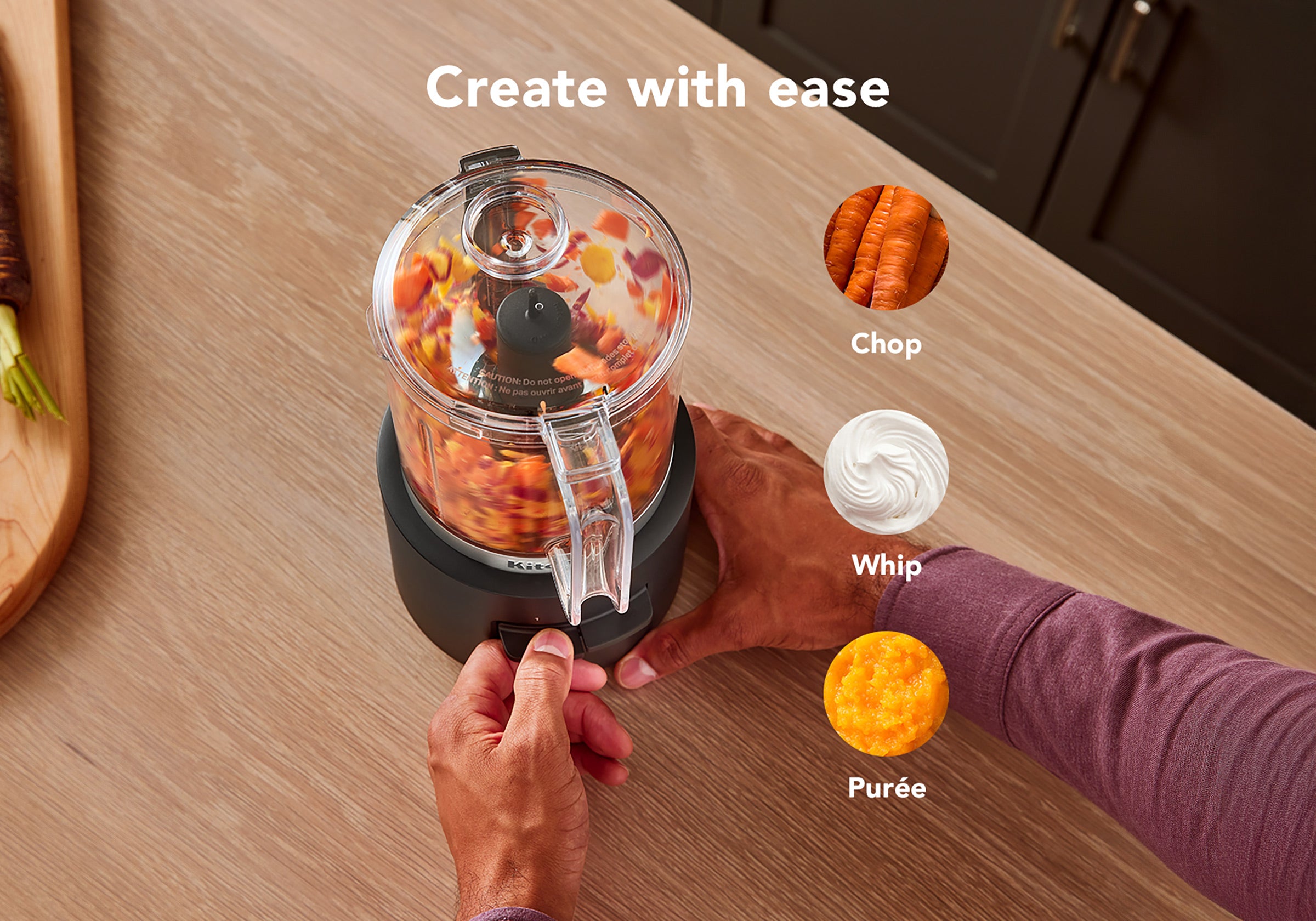 KitchenAid Go Cordless 5 Cup Food Chopper With Battery