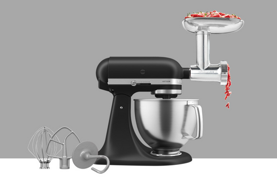 Artisan Tilt-Head Stand Mixer KSM192 + Metal Food Grinder Bundle