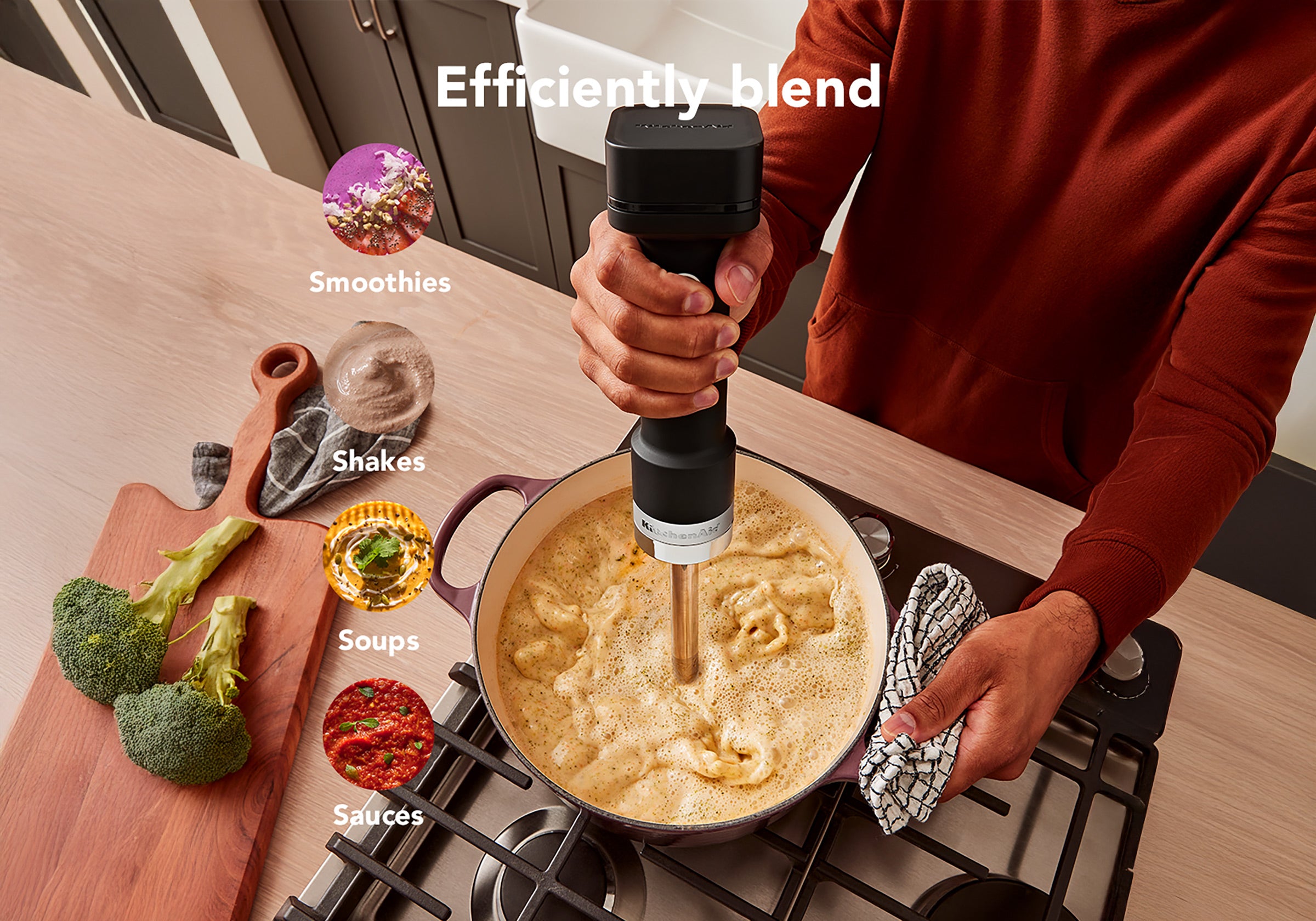 KitchenAid Go Cordless Hand Blender With Battery