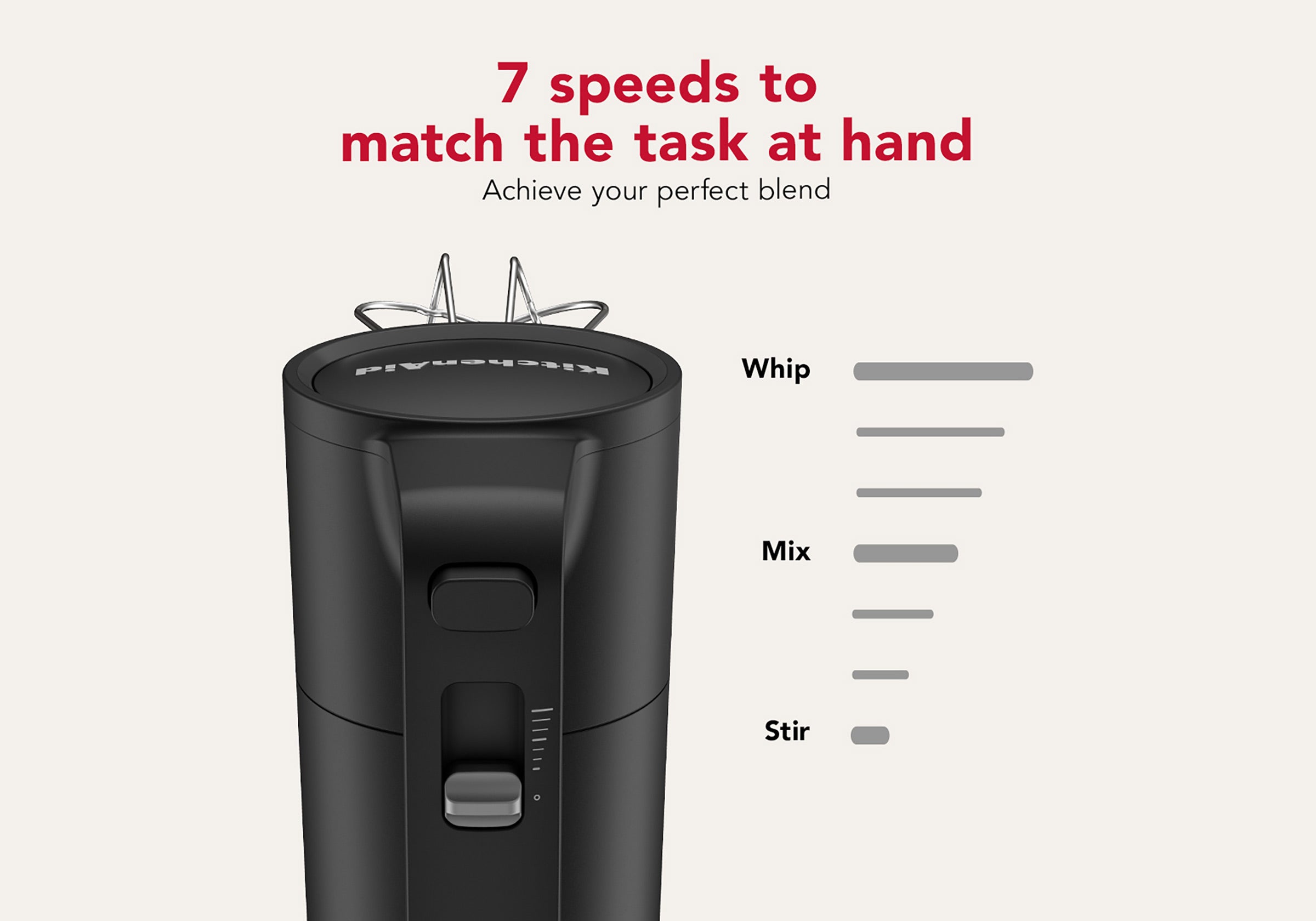 KitchenAid Go Cordless Hand Mixer Without Battery