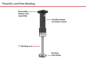 KitchenAid Cordless Go Hand Blender Without Battery