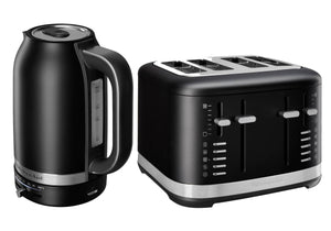 1.7L Variable Temperature Electric Kettle KEK1701 + 4 Slice Toaster KMT4109