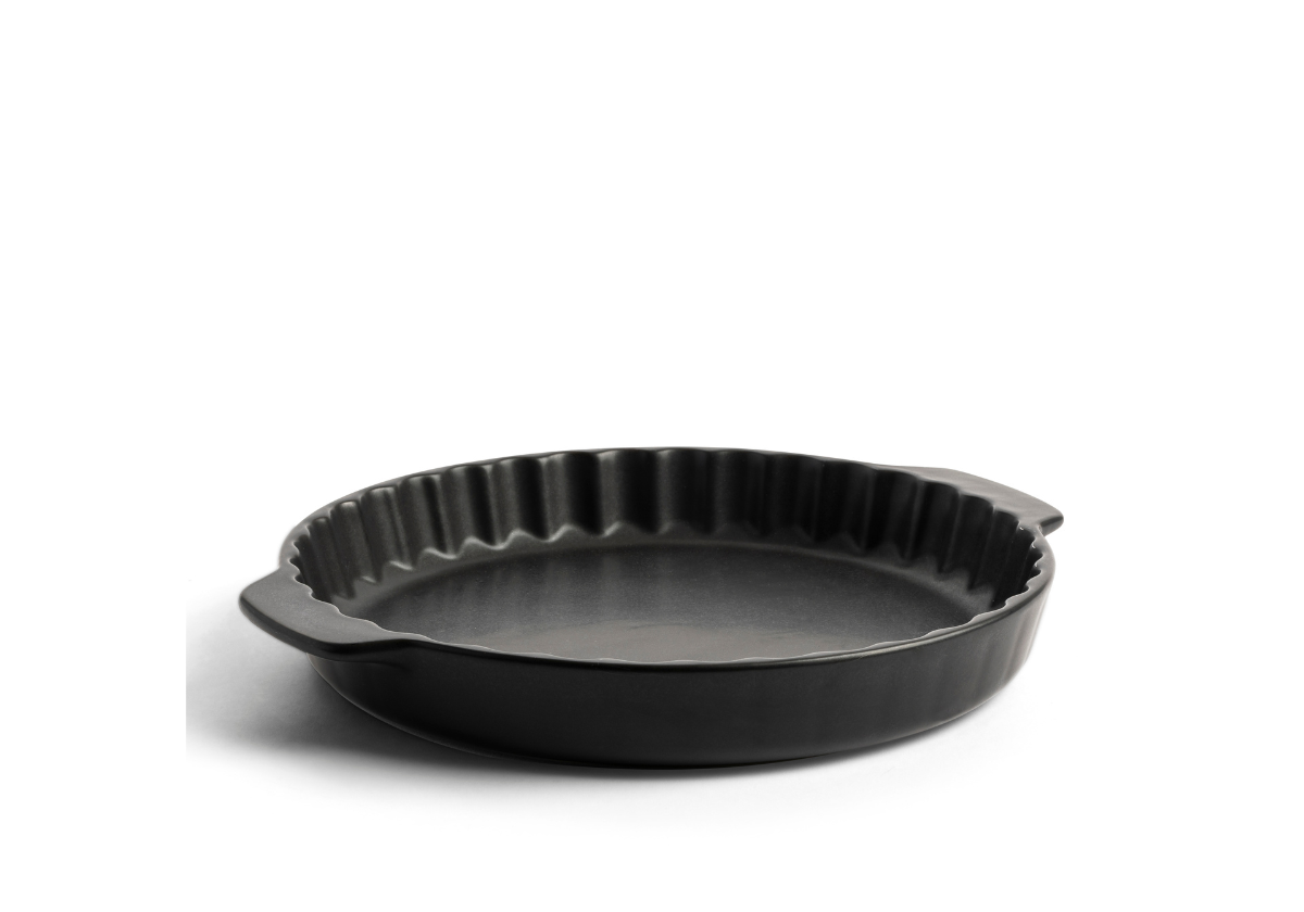 Stoneware Pie Dish Black 29cm