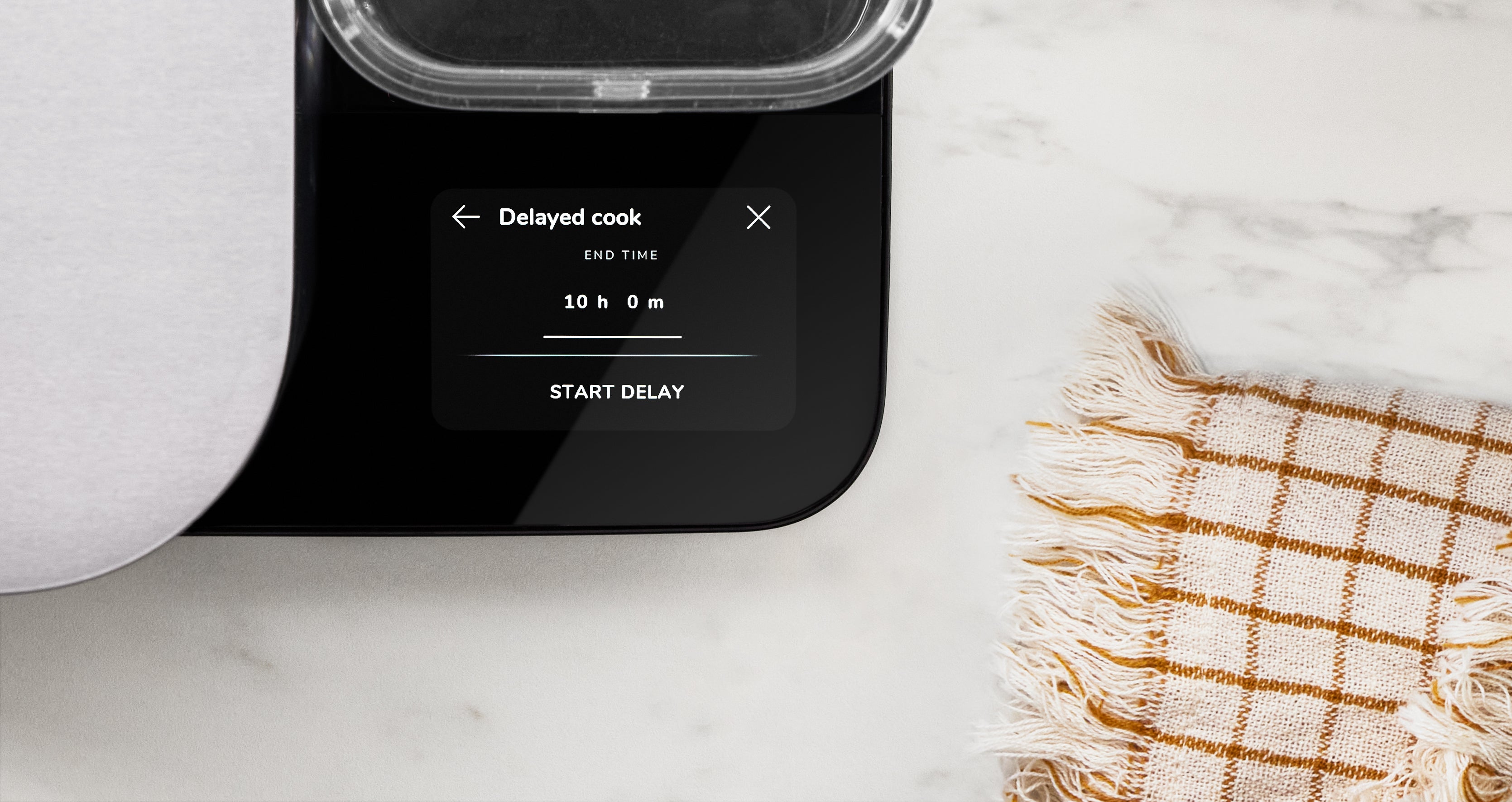 Cook on your schedule