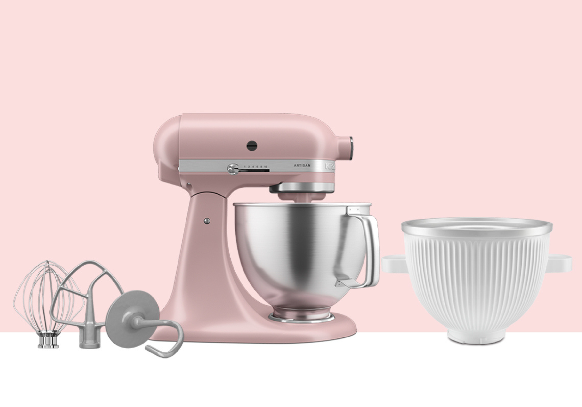 Artisan Tilt-Head Stand Mixer KSM192 + Ice Cream Bowl Bundle