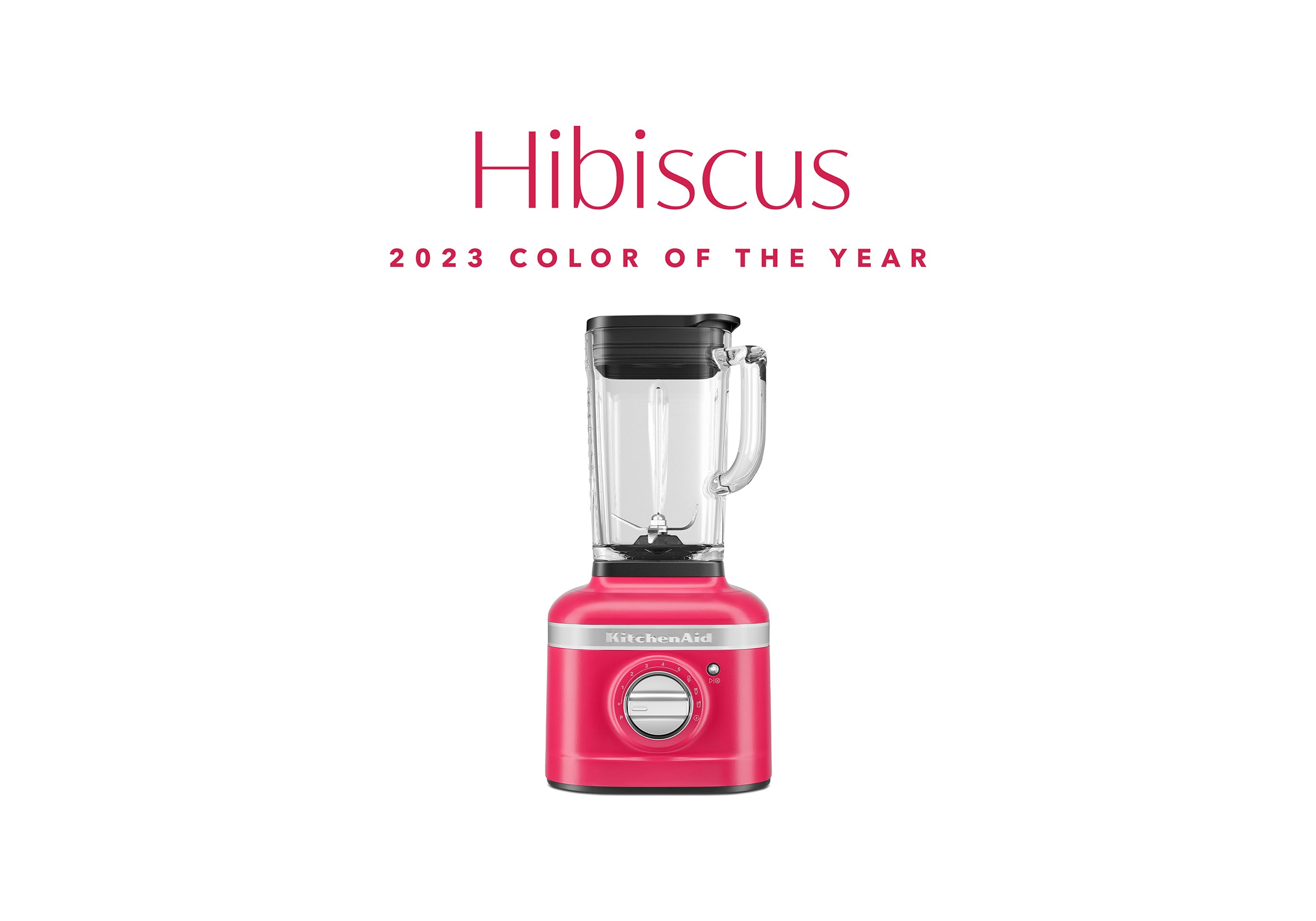 K400 Variable Speed Blender 2023 Colour Of The Year - Hibiscus KSB4026