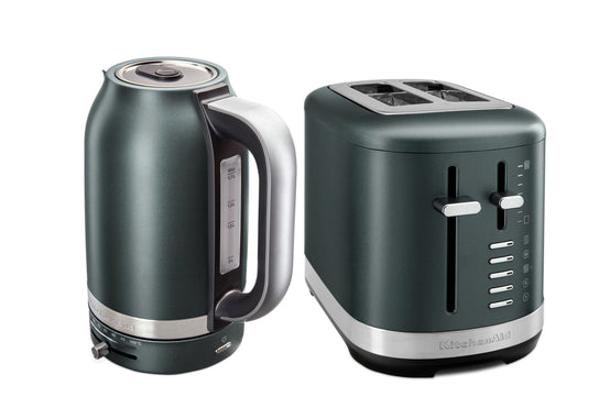 1.7L Variable Temperature Electric Kettle KEK1701 + 2 Slice Toaster KMT2109