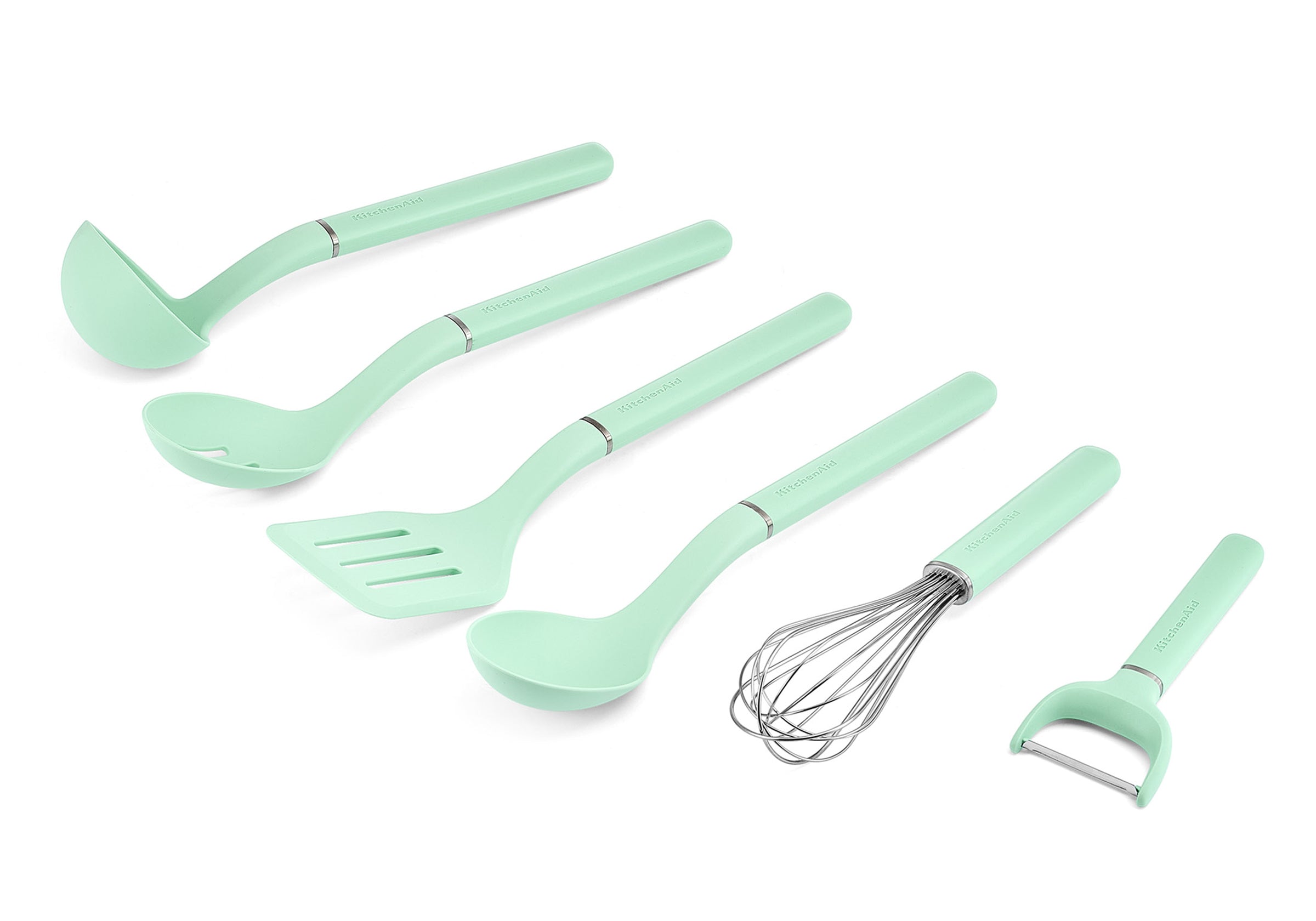 Spearmint 6 Piece Utensil Set