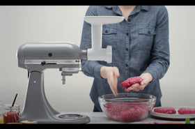 How to use the KitchenAid Food Grinder Attachment