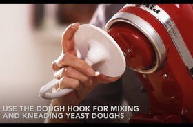 How to select the right tool and speed for the KitchenAid Tilt Head Stand Mixer