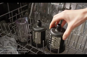 How to clean the KitchenAid Fresh Prep Slicer & Shredder Attachment