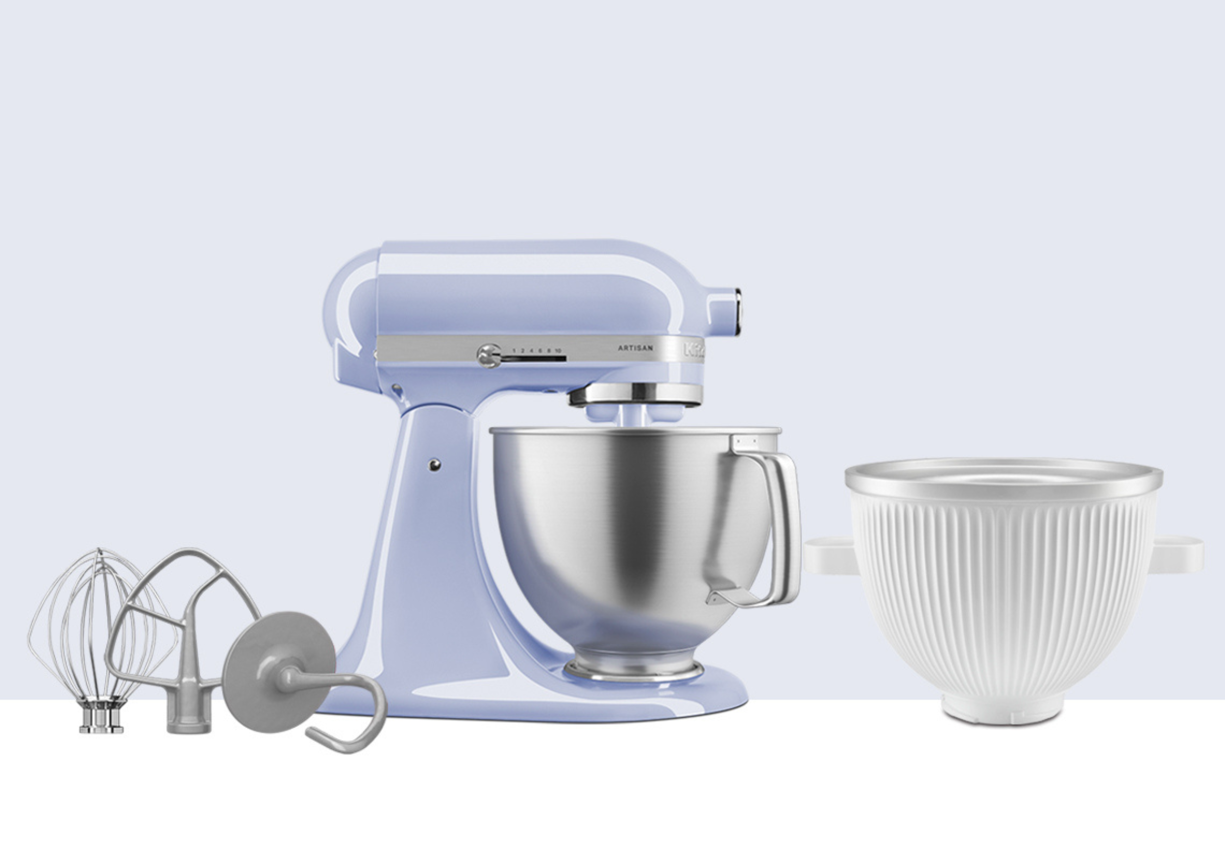 Artisan Tilt-Head Stand Mixer KSM192 + Ice Cream Bowl Bundle