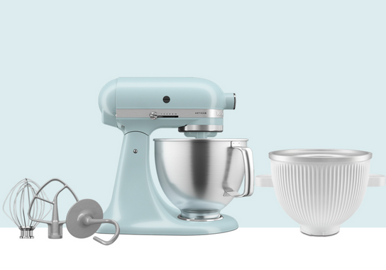Artisan Tilt-Head Stand Mixer KSM192 + Ice Cream Bowl Bundle