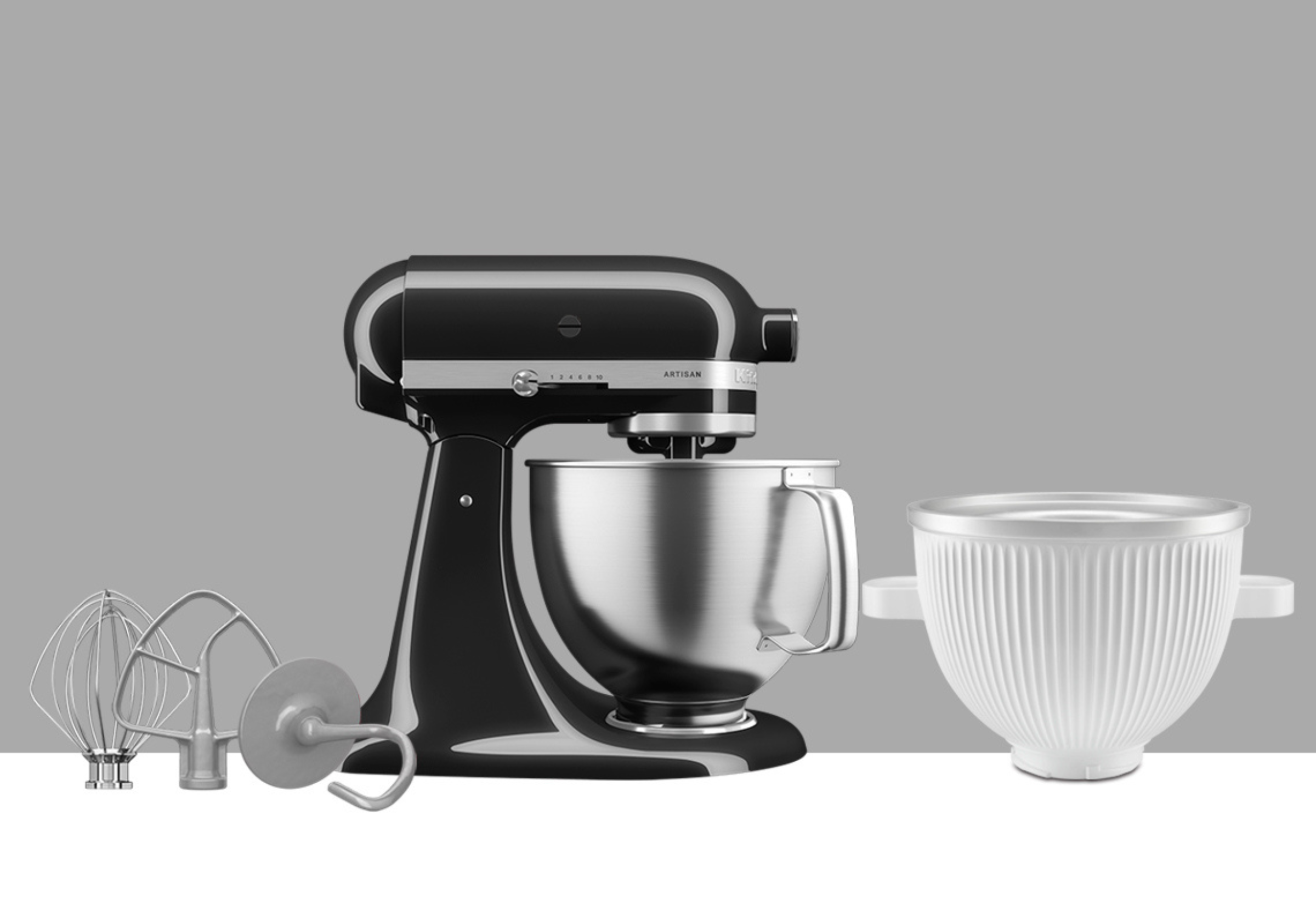 Artisan Tilt-Head Stand Mixer KSM192 + Ice Cream Bowl Bundle