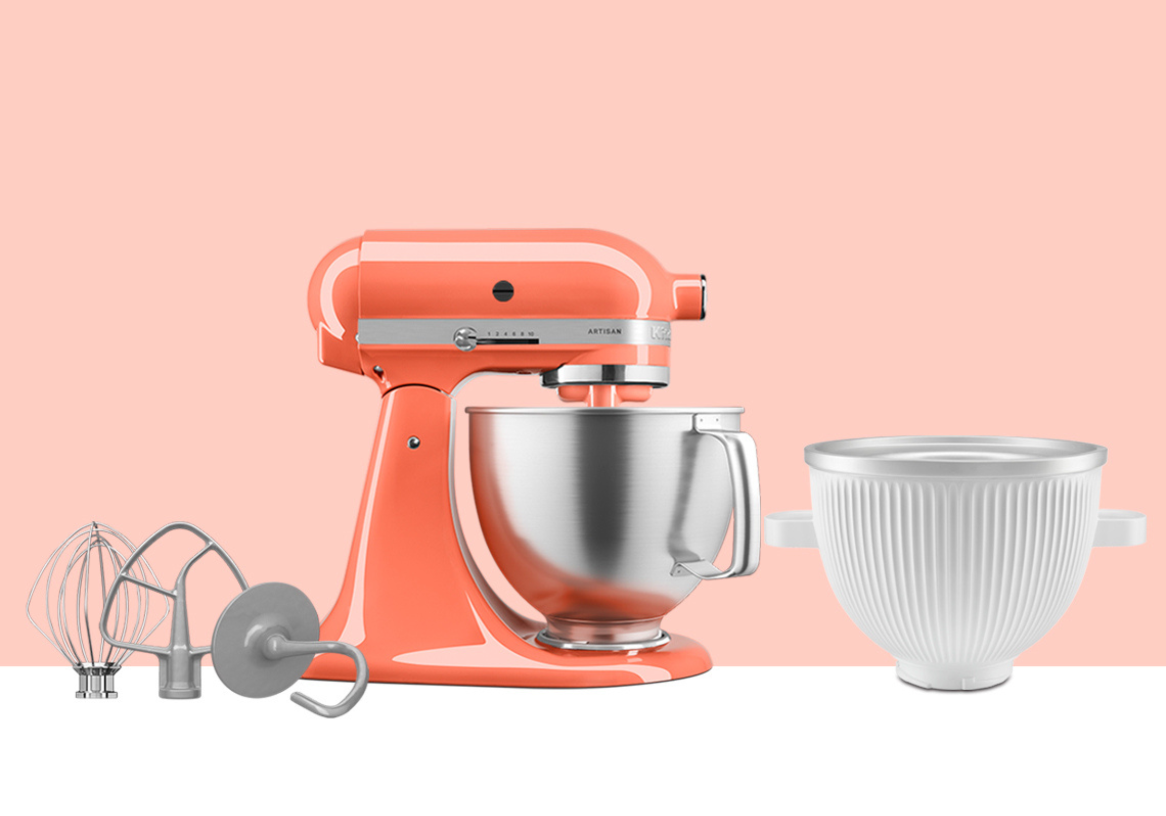 Artisan Tilt-Head Stand Mixer KSM192 + Ice Cream Bowl Bundle